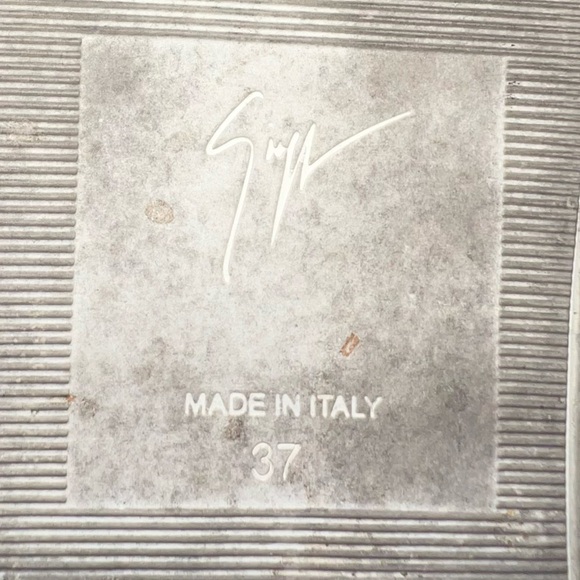 Giuseppe Zanotti Frankie women sneakers, size 37, 6.5 US - Picture 15 of 16